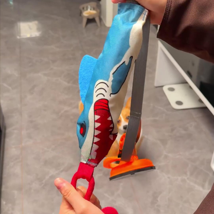 Suction cup shark tug toy for dogs, photo 5