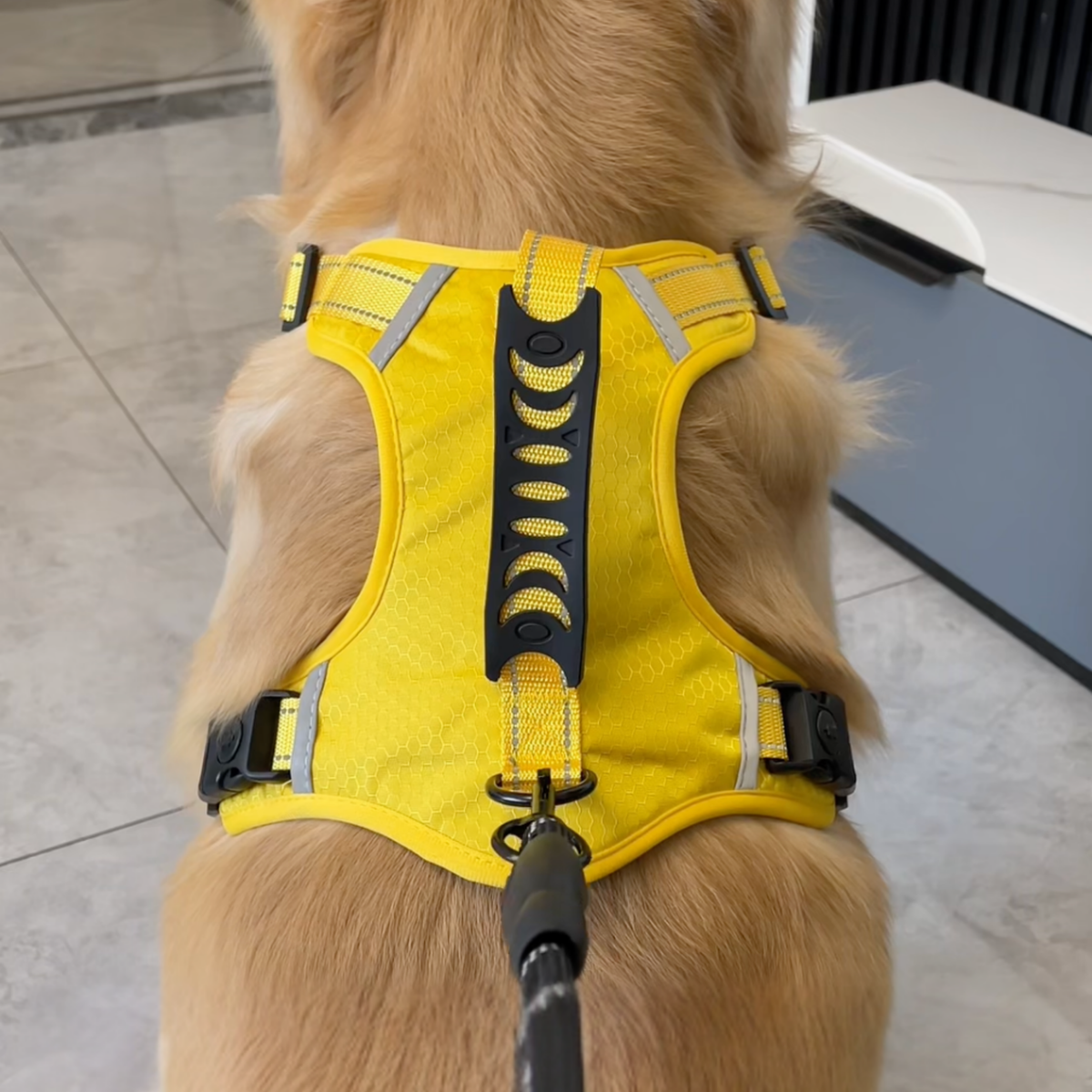 No-pull reflective dog harness with handle, photo 4