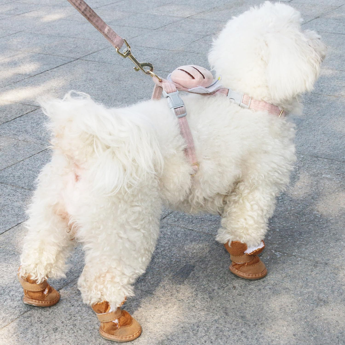 Warm lined winter dog boots, photo 10