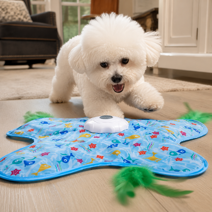 Interactive spinning star dog toy, photo 2