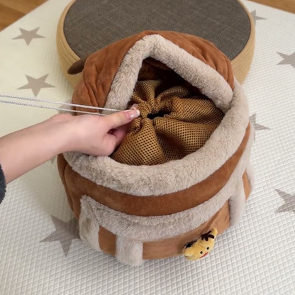 Reindeer plush dog carrier bag, photo 9