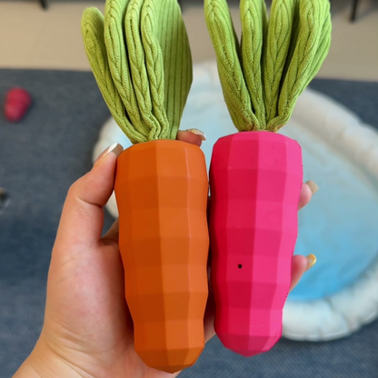 Squeaky carrot dog toy, photo 6