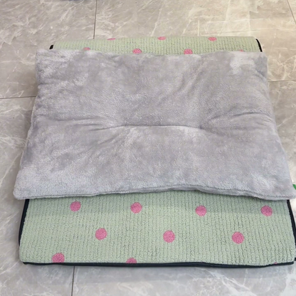 Arched dog house bed with removable cushion, photo 9