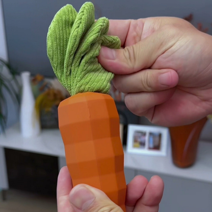 Squeaky carrot dog toy, photo 9